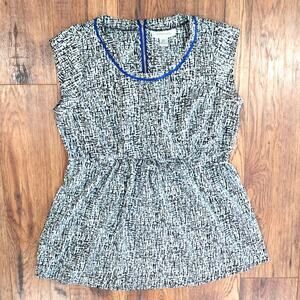 Motherhood Women's Maternity Short Sleeve Babydoll Scoop Neck Top Medium M